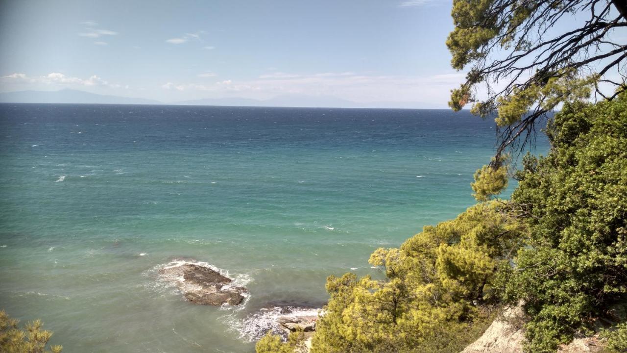 2-Bed Maisonette In Pine Forest, 250M From Beach Between Skala Fourka And Siviri Villa Skála Foúrkas Exterior foto